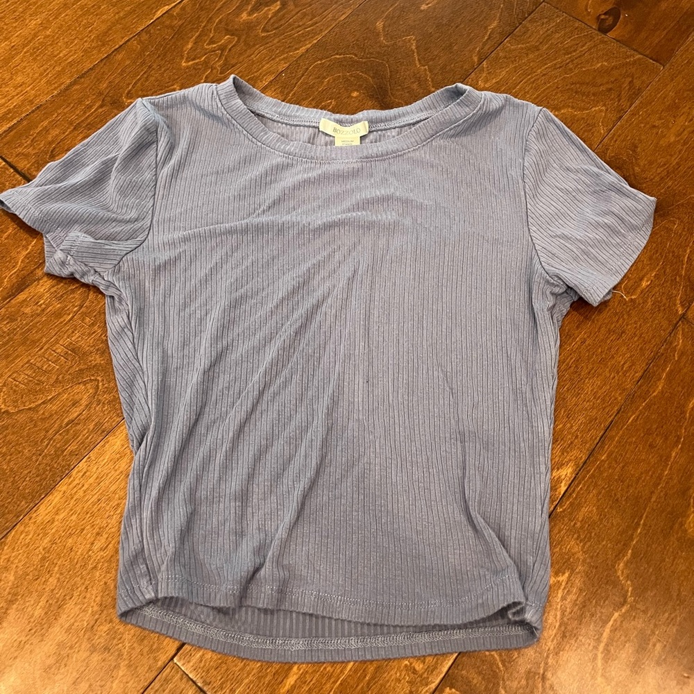 Blue babydoll tee